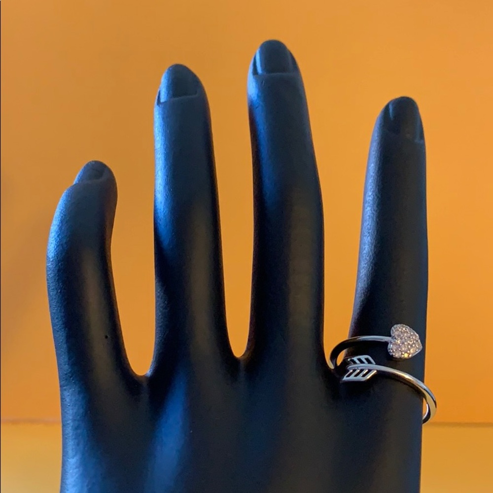 Crystal Arrow Ring